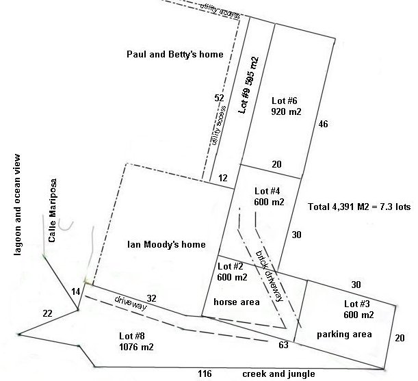 map of the property