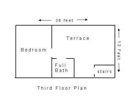 Third floor plan