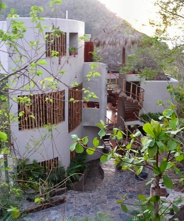 verhaal makkelijk te gebruiken Pogo stick sprong Casa Bamboo La Manzanilla Mexico Ocean View Real Estate