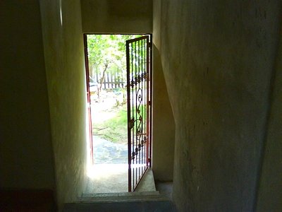 stairs to next door